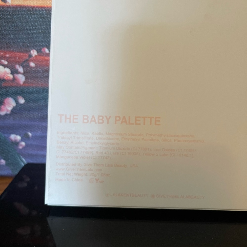 GIVE THEM LALA BEAUTY in The Baby Palette. Neutrals. 9 Eyeshadow Palette. NEW